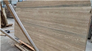 Silver Travertine Slabs Vein Cut Slabs