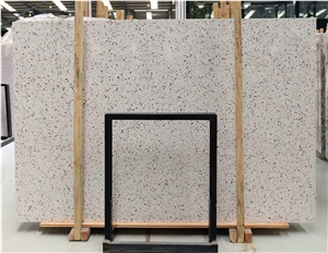 Inorganic Balcony Tile Floor Wall Terrazzo Slab For Plazza