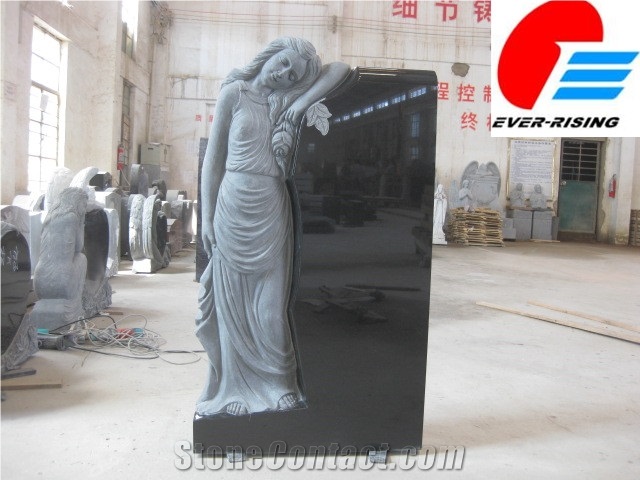 Angel Monument, Shanxi Black Headstone