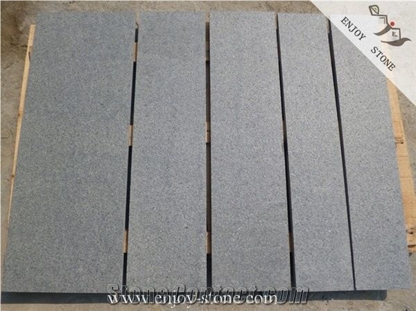 Flamed/Brushed/G654 Sesame Grey Granite Slabs/Tiles