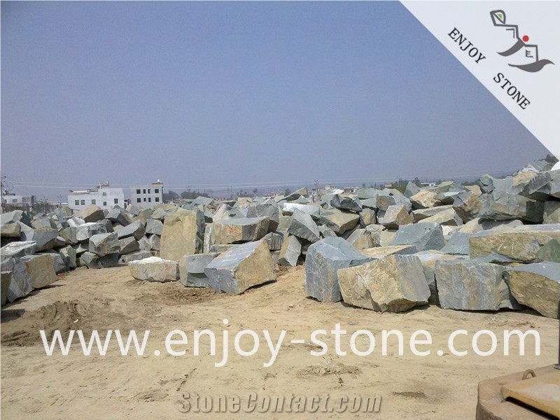 G612 Olive Green/Blocks/Granite Rock Stone/Landscaping
