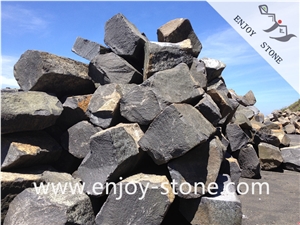 G684 Pearl Black/Block/Granite Rock Stone/Landscaping/Garden
