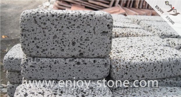Lava Stone Tumbled Pavers And Cobblestone