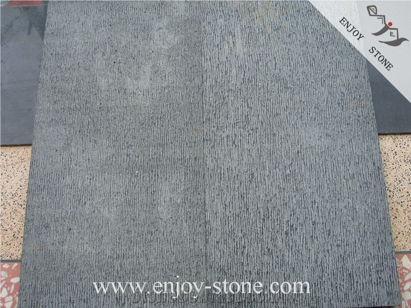 Zhangpu Black Basalt/Chiseled/Tile/Slab/Flooring/Walling
