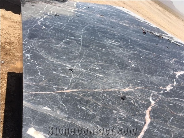 Sepahan Soren Black Marble Quarry