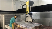OZKKM 700/500 AQUILA CNC Bridge Saw Cutting Machine
