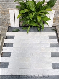White Stone Mushroomed Marble
