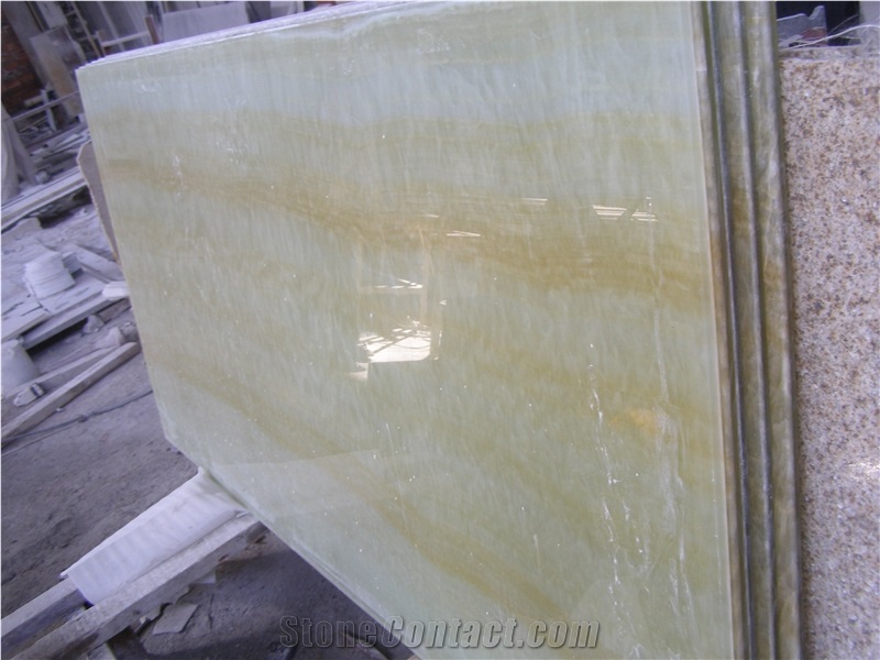 Coloprhony Onyx Backed Translucent Glass For Ceiling