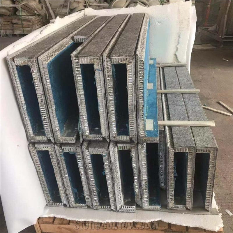Lawmans Blue Granite Aluminum Honeycomb Backer For Exterior