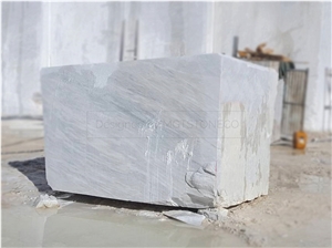 Cloud Pure White Marble Blocks
