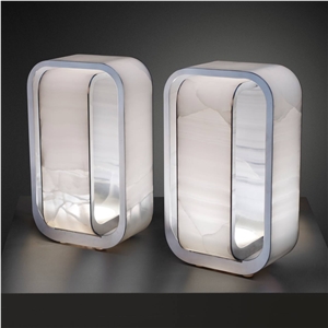 Romeo & Giulietta Marble Table Lamps