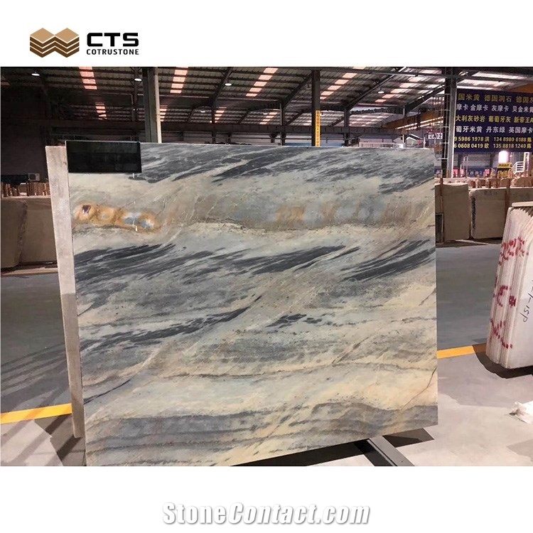 Fancy Pattern Good Quality Marble Slab For Indoor Wall Decor