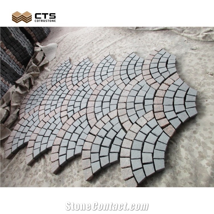 G562+G654 Net Paste Paving Stone High Quality Flamed