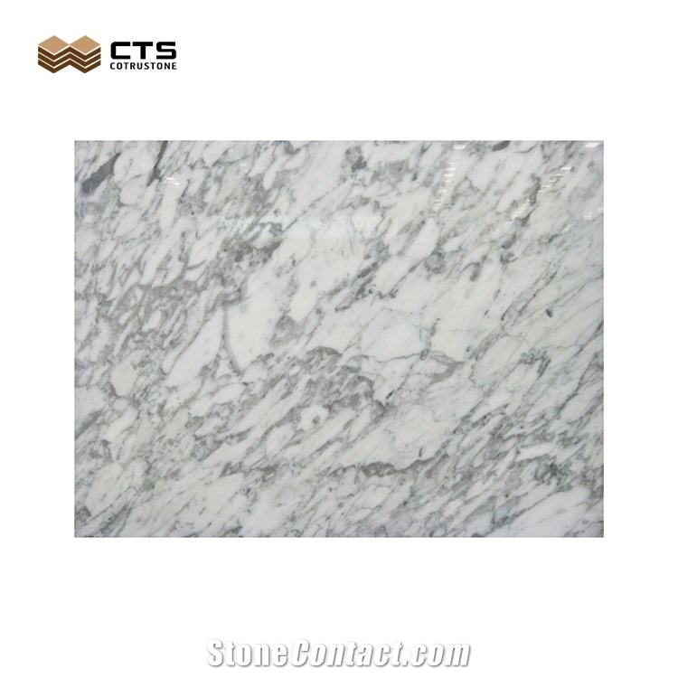 High Level Good Look Floor Polishing Bianco Carrara Marble