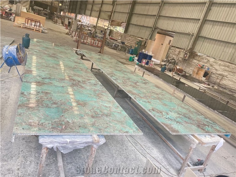 Natural Stone Honeycomb Marble Look Panel