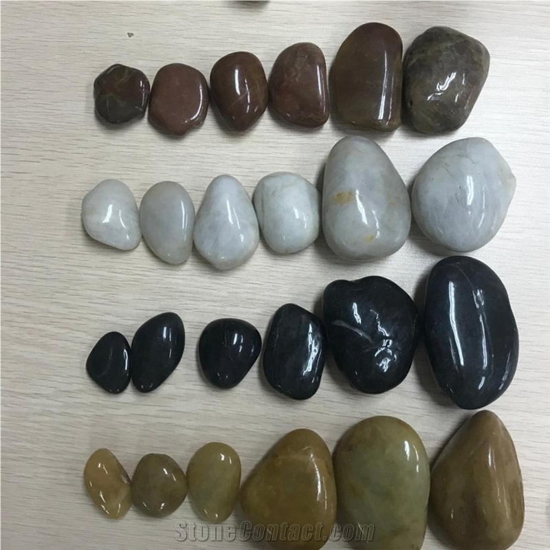 Grade A Highly Polished Pebble Stone, River Stone