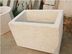 Granite Troughs , Flower Pots , Garden Pots