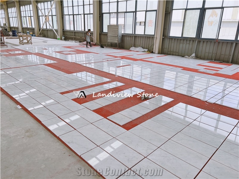 Carrara White Marble Tiles For Flooring And Wall Cladding