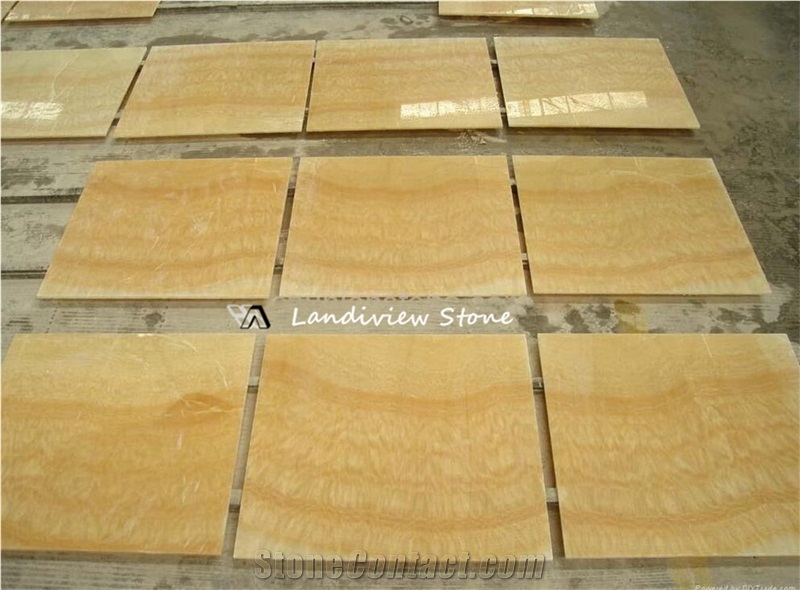 Honey Onyx Yellow Onyx Tiles For Floor And Wall Panels