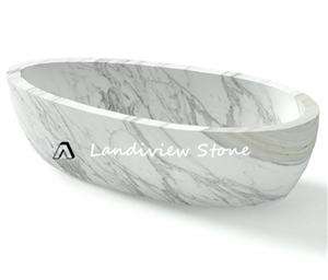 White Mable Freestanding Bathtub