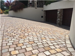 ITALIAN PORPHYRY OWN QUARRIES- Cobblestone, Pavers, Cubestone
