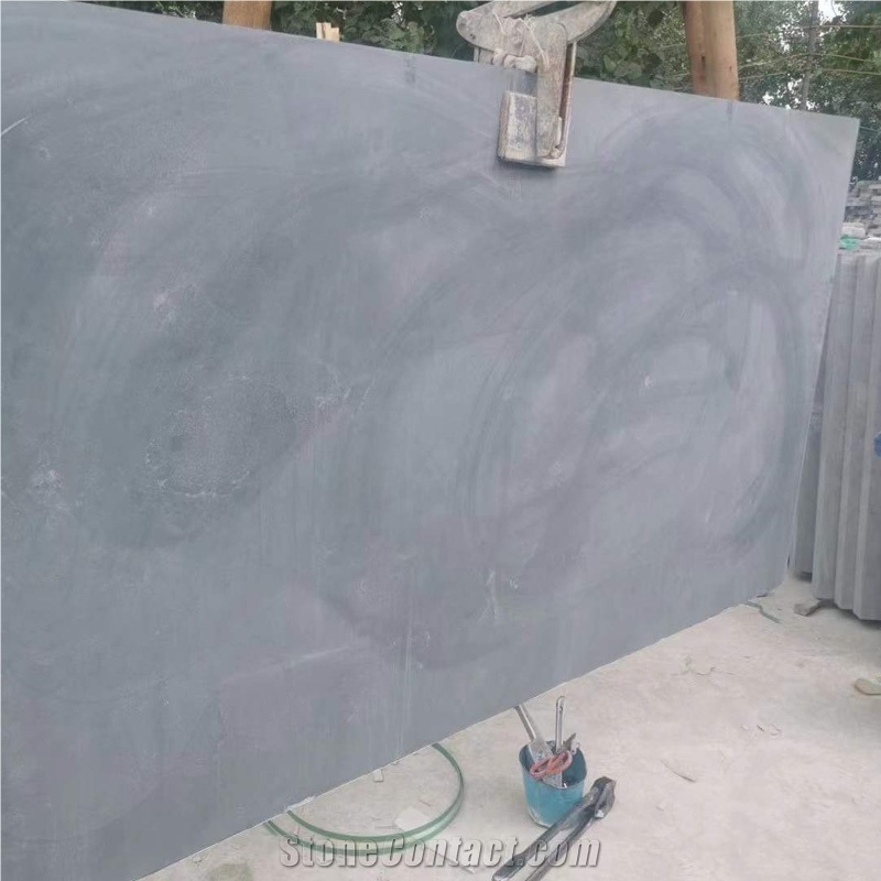 Honed Blue Limestone Big Slabs