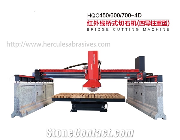 Qicheng HQC450/600/700-4D Laser Bridge Cutting Machine(Guide Post)