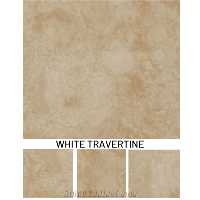 White Travertine Selection