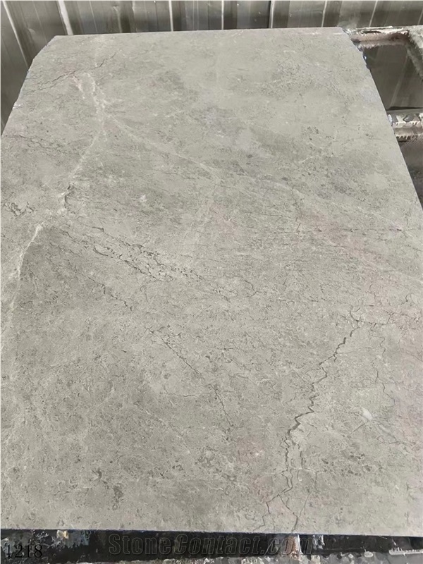 Castle Light Grey Marble Tundra Slab In China Stone Market