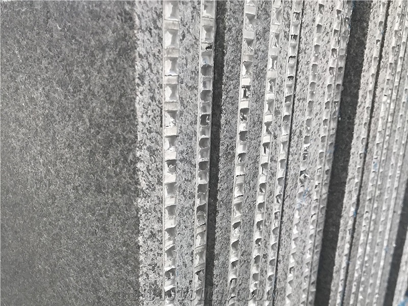 Yihsien Black Granite+ Honeycomb Backed Panel
