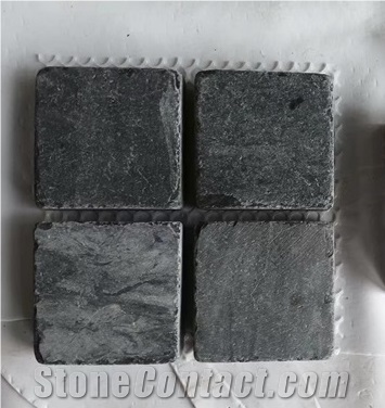 Black Galaxy Granite Galactic Cube Stone Cobblestones