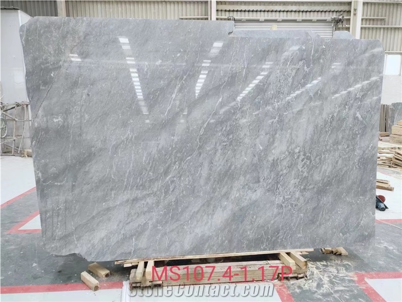Hot Blue Grey Marble For 5 Star Hotel Floor Wall