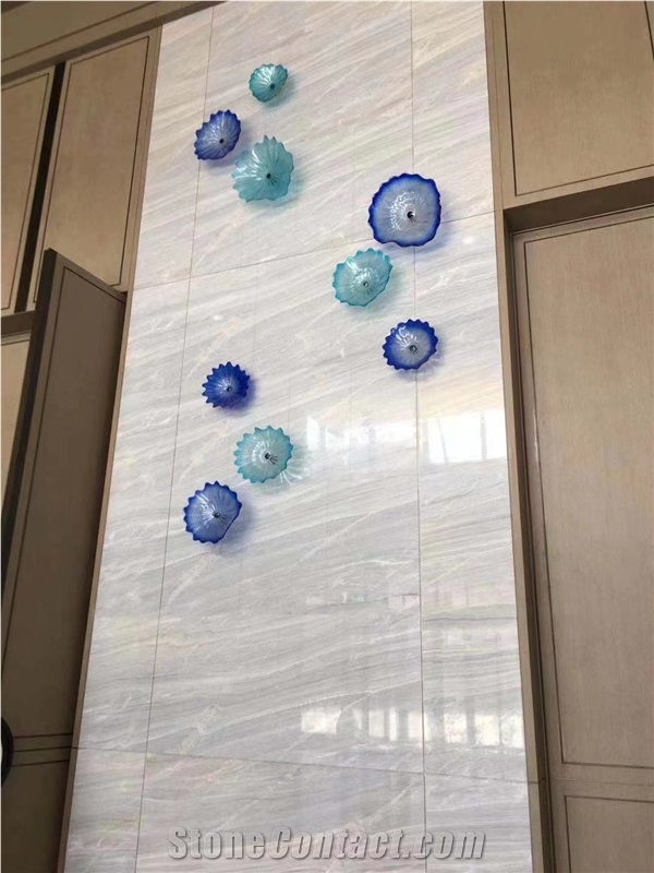 NEW HOT High End White Ice Marble TILE  For Hotel WALL