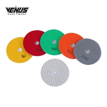 3Inch 4Inch Diamond Wet Use Flexible Granite Polishing Pads