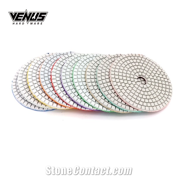 Wet Variable Speed Grinder Stone Granite Polishing Pads