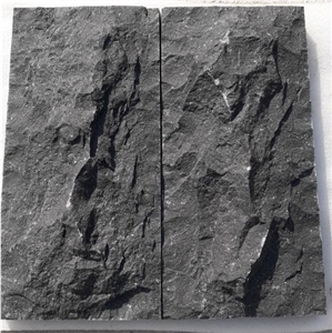 Indian Basalt Rockface Mushroom Finish Stone Wall Cladding