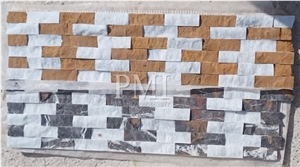 Strip Split-Face Stone For Wall Cladding Stone