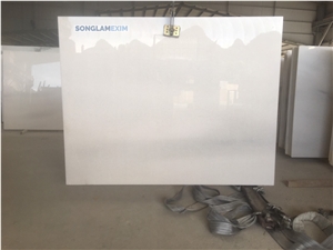Veiny White Crystal Polished Marble Slabs