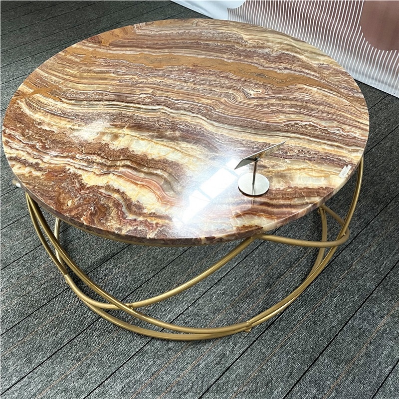 Luxury Modern Design Onyx Coffee Table Home &Hotel Furniture