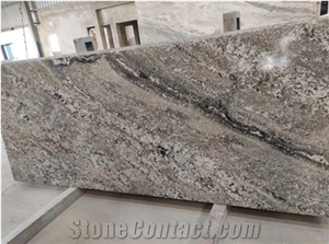 River Grey Granite Slab B