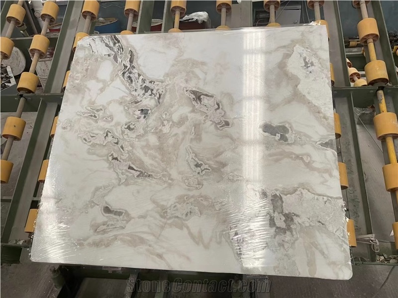 Imported Luxury Dolomite Stone Marble Oyster White Wall Tile