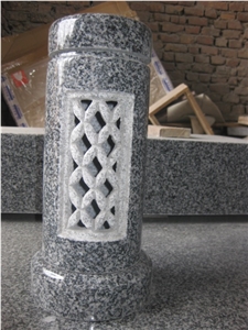 Memorial Stone Accessories Sculpture Granite Monumental Lantern