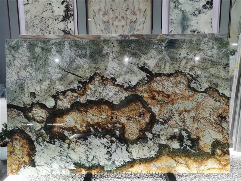 White Quartzite Stone Slab Brazil Crystal Quartzite