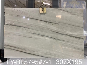 18MM Polished Silver Shadow Quartzite Slab Tiles