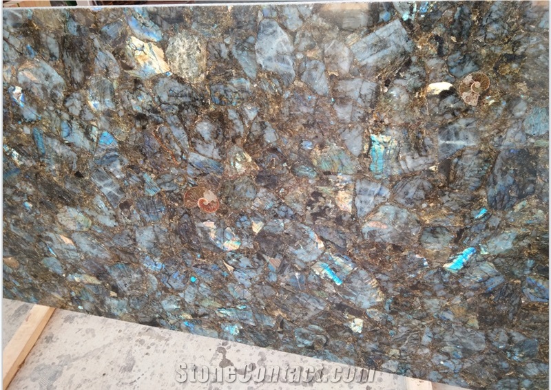 Labradorite Blue Lemurian Blue Semiprecious Stone Luxury