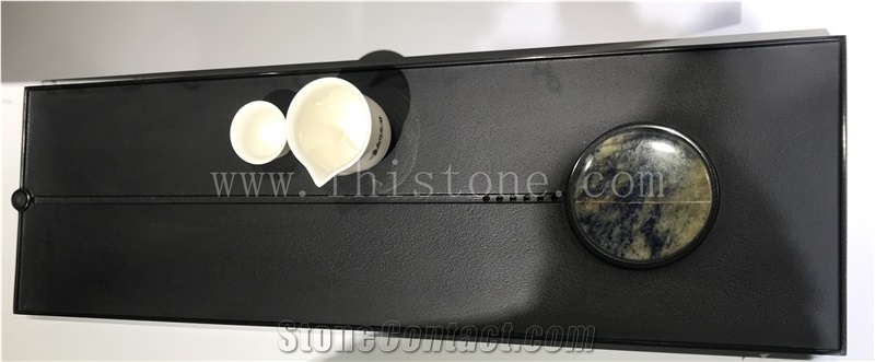 Absolute Black Granite Tea Tray Stoneworks
