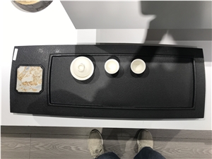 China Granite Tea Tray Black Granite Tea Tray Handcrafts