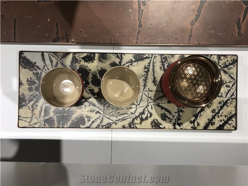 Fossil Tea Tray Tea Board Tea Set Teaware Home Gift