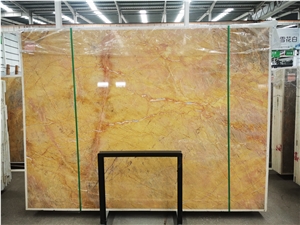 Sa Rila Marble Sarila Yellow Marble Sara Yellow Marble Slab