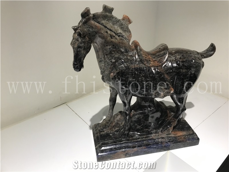 The Antique Statue Of Horse Stepping On A Swallow Collection